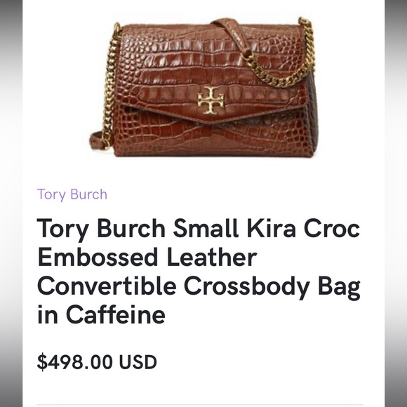 Brown Tory Burch bag - Picture 8 of 9